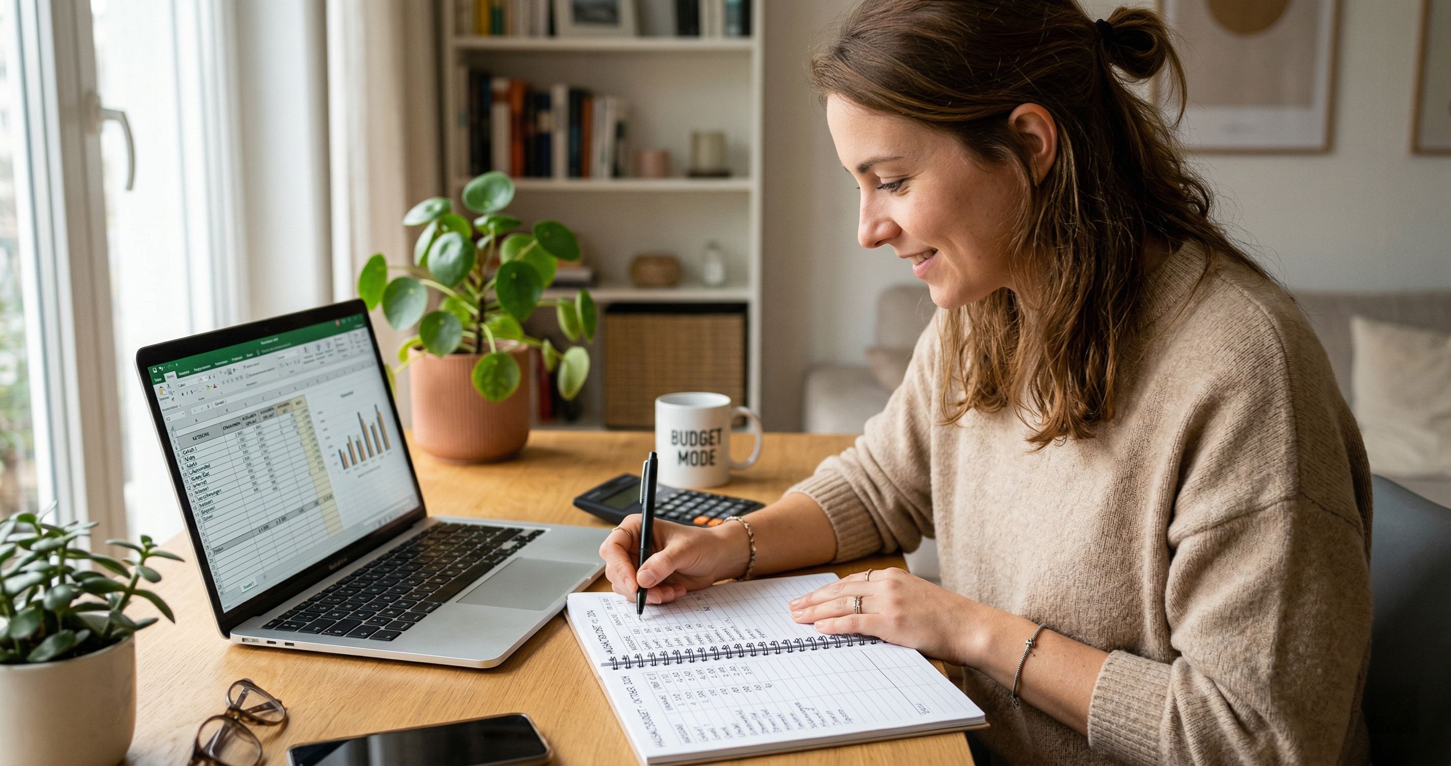 Haushaltsbudget planen und Ausgaben im Blick behalten